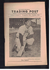 1948 The Sports Exchange Trading Post Baseball Hobby Publication