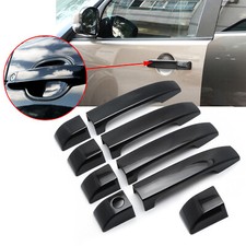 9pcs Car Exterior Door Handle Abs Cover Trim Fit Land Rover Lr2 Lr3 L320 2005-10