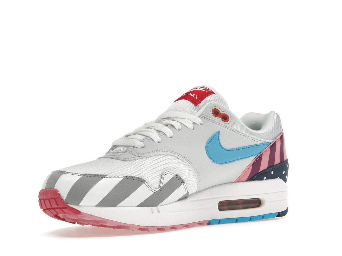 Size 9.5 - Parra x Nike Air Max 1 White for sale online | eBay