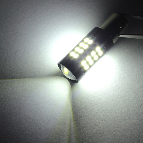 7440 7443 LED Backup Bulb 6000K Super Bright White Flashing Strobe Reverse Light - Picture 6 of 7