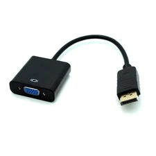 DisplayPort Male to VGA Female Video Converter Adapter Cable for PC/Laptop