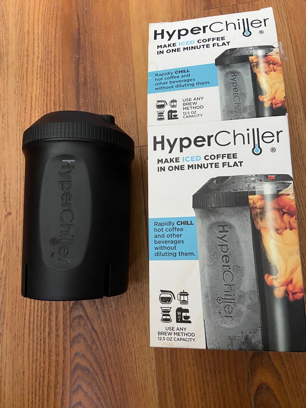 HyperChiller Ice Coffee Maker 12.5oz Capacity Zero Dilution NIB & BPA Free