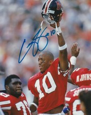 CFL FOOTBALL LEGEND GEROY SIMON SIGNED MARYLAND TERRAPINS NCAA 8x10 PHOTO!