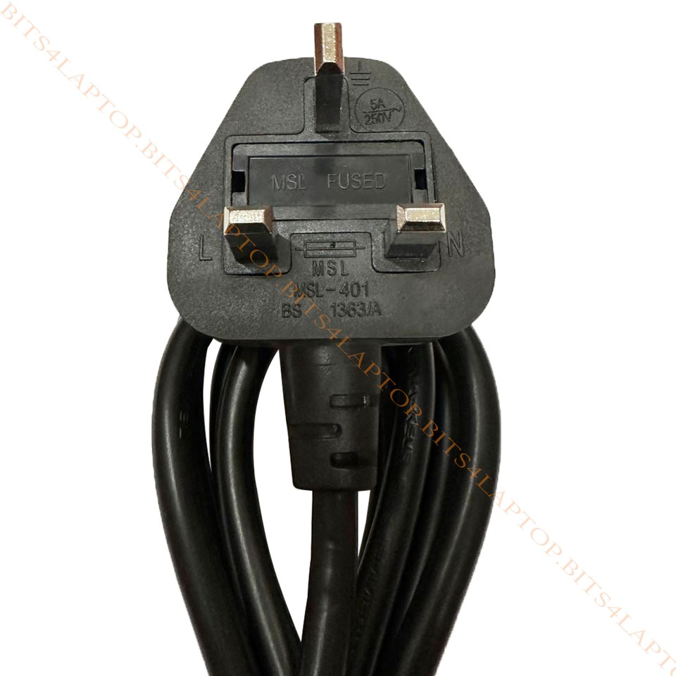 3Pin UK Mains Lead IEC C13 Power Cable For HP Color LaserJet CP6015DE