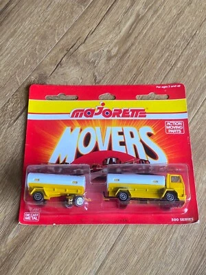 Majorette Movers 300 Series  #327 Shell Oil Tanker and Trailer Brand New On Card - Image 1 of 4