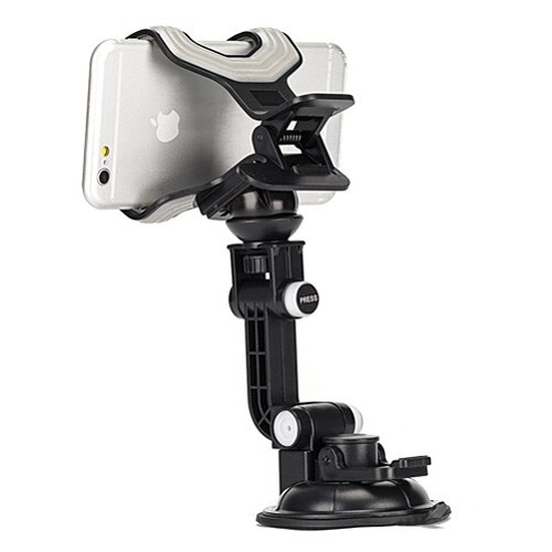 For Samsung Galaxy A25 5G/A23 5G - Dash Car Mount Windshield Holder Cradle - Picture 4 of 6