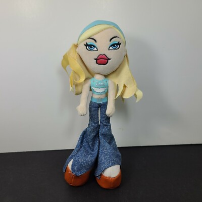 Cloe Bratz Poseable Stuffed Figure Girl Plush Doll Toy VTG 2002 MGA Fun4All  10