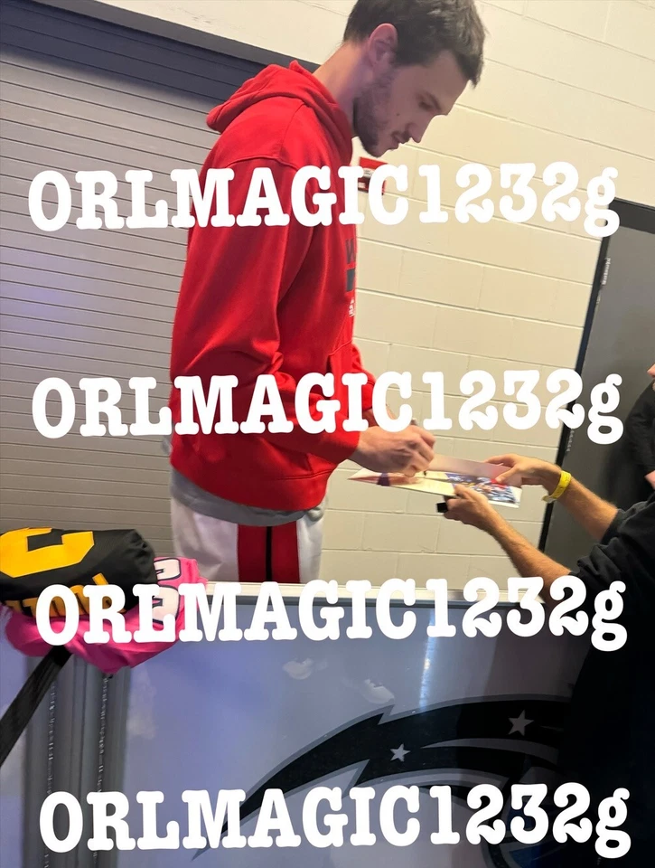 Danilo Gallinari Signed 8x10 Photo Denver Nuggets NBA Washington Wizards Proof - Image 2 of 4