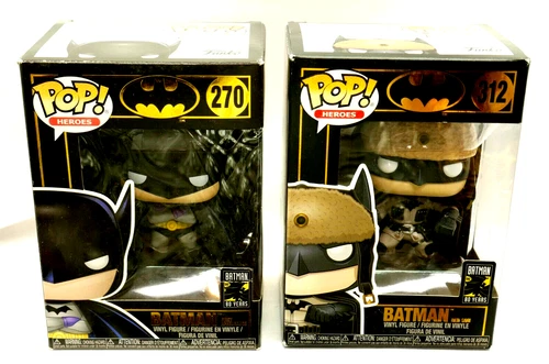 Batman POP Heroes-  #270 First Appearance and 312 Red Son  Funko DC 80 Years