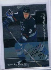 2001-02 BAP Signature Series #97 Jarkko Ruutu NM-MT Canucks
