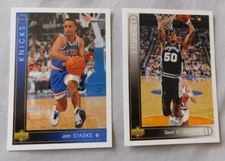 1993-94 Upper Deck Basketball #1-125 Basketball Card Pick one