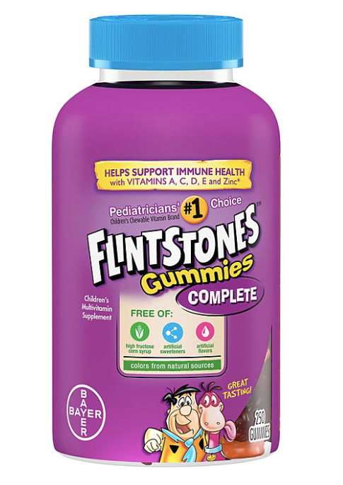 Flintstones Gummies Complete Children's Multi-Vitamin Supplement 250 ct (Sealed)