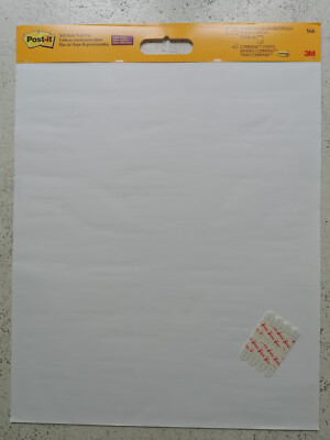 Post-it Flipchartblock Meeting Chart Mini 38,1 x 45,7 cm (B x H) 90g/m² 40 Blatt
