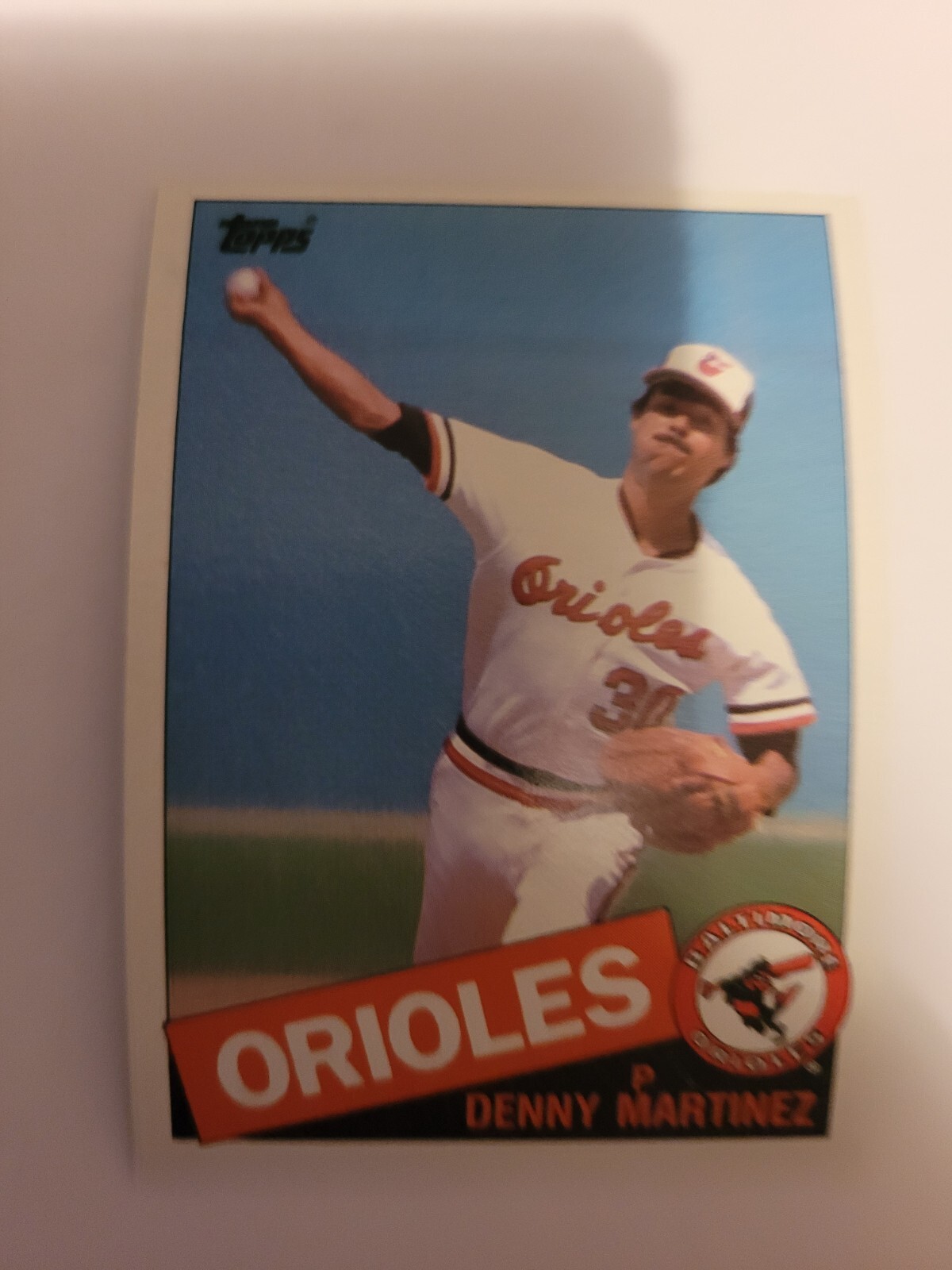 1985 TOPPS DENNY MARTINEZ #199 NM