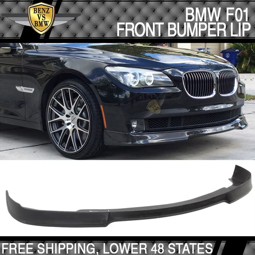 Fits 09-12 BMW F01 7-Serie 40i 750i 760i VRS Style Front Bumper Lip Spoiler PU