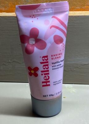HEILALA - VANILLA PASTE baking blend, net 65g (2.29 oz) 100% natural ingredients