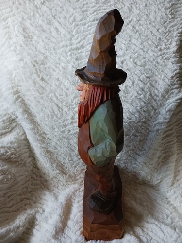 JR McNeill Ozark Hillbilly Woodcarving Artist Signed Hand Carved - Picture 11 of 13