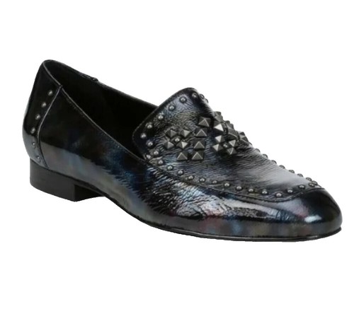Donald Pliner Dacio Mens Gray Woven Buckle Loafer Dress Shoes Size 9‎ Donald Pliner Dacio Mens Gray Woven Buckle Loafer Dress  main image 2