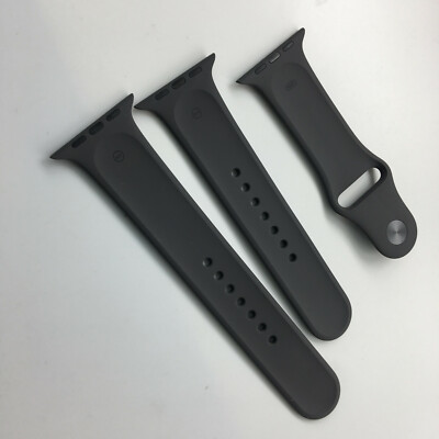 Original Apple Watch Series 10 9 8 7 SE Sport Band 42mm 44mm 45MM 46MM 49MM Gray