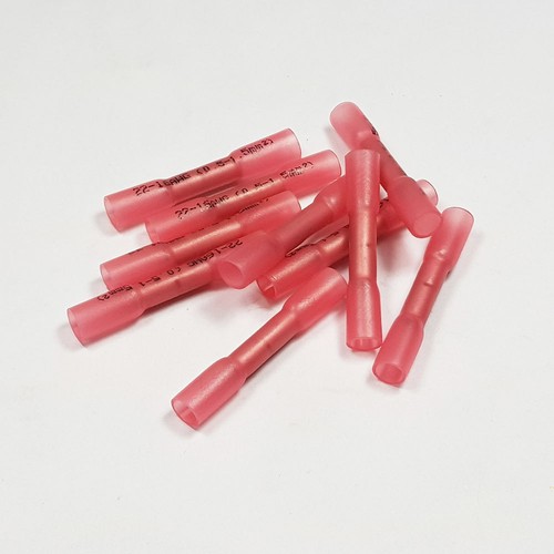 50 x Heatshrink Butt Connectors Mixed Terminals Heat Shrink Electrical Terminal - Picture 2 of 4