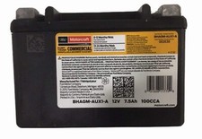 12V Auxiliary Battery OEM FORD MOTORCRAFT for Explorer Police Interceptor Avator