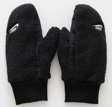Nike High Pile Fleece Mittens Youth L/XL Black/White