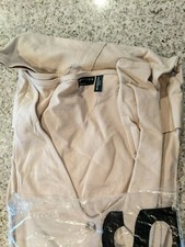 ASOS DESIGN Curve button through mini smock dress with pockets in camel US 20