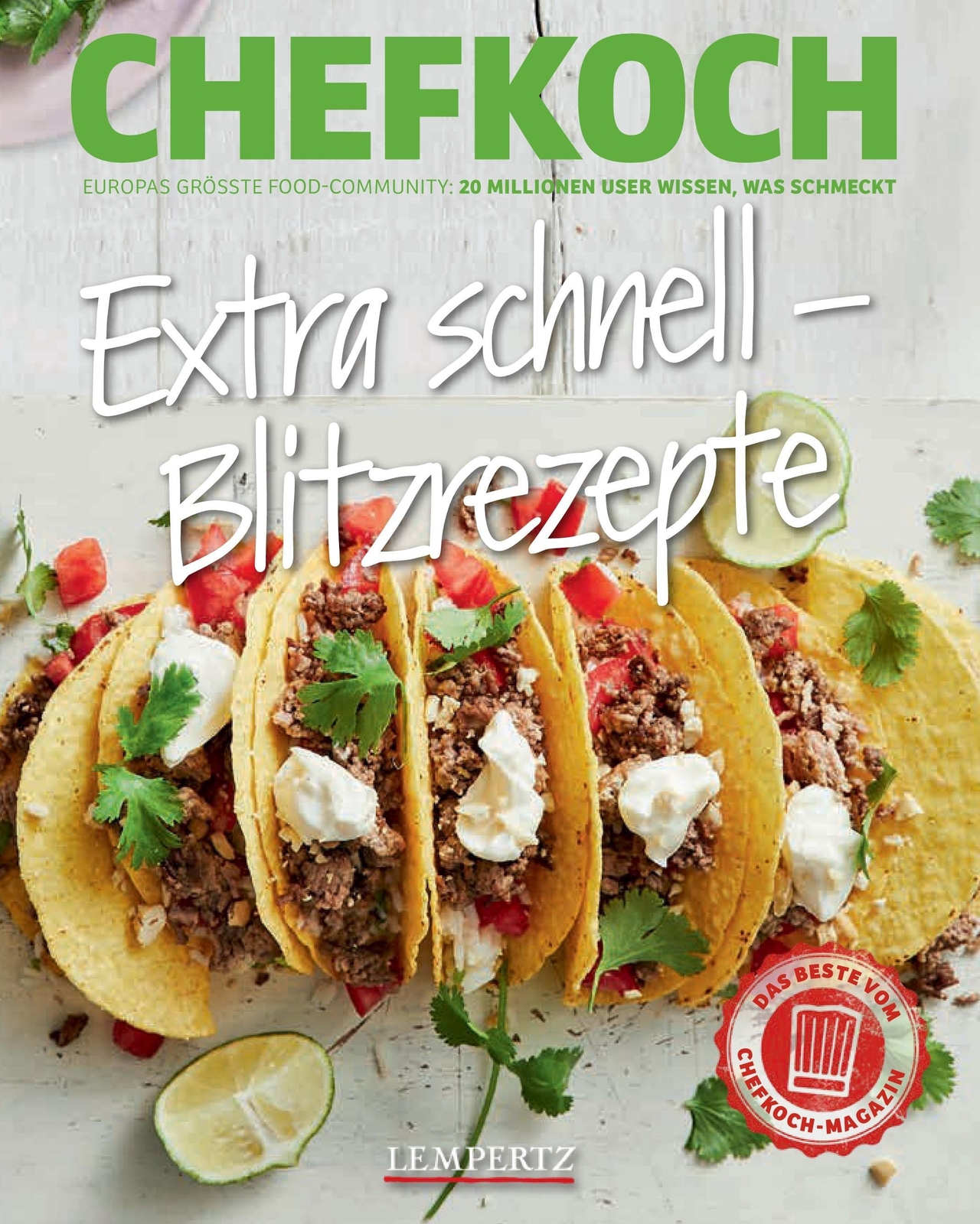 Thumbnail - Chefkoch: Extra Schnell - Blitzrezepte