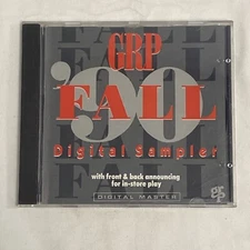 GRP Records Fall 1990 Digital Sampler ￼CD PROMO With In-Store Intro!
