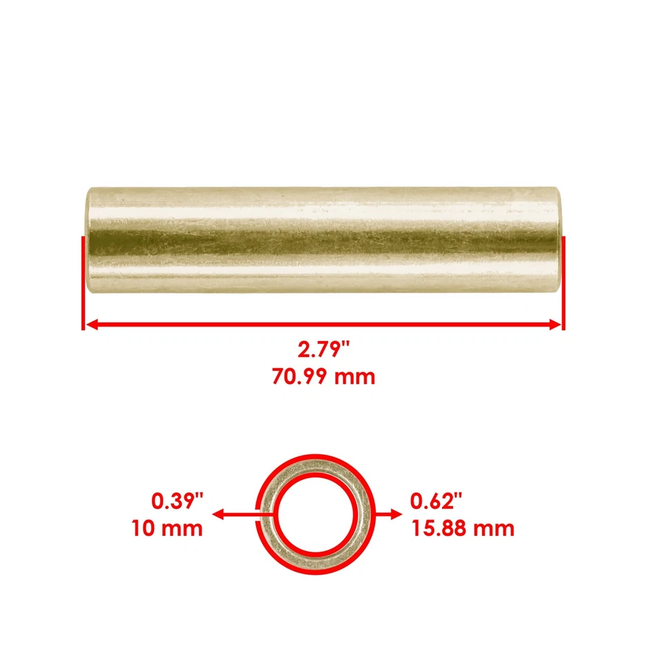 Eje de pivote de brazo en A interior superior e inferior trasero con buje para Polaris M1400 2015-2016 Foto 2 de 4