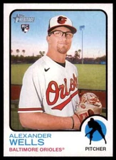 2022 Topps Heritage High Number #662 Alexander Wells NM-MT RC Rookie Or ID:62229