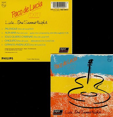 PACO DE LUCIA live ... one summer night