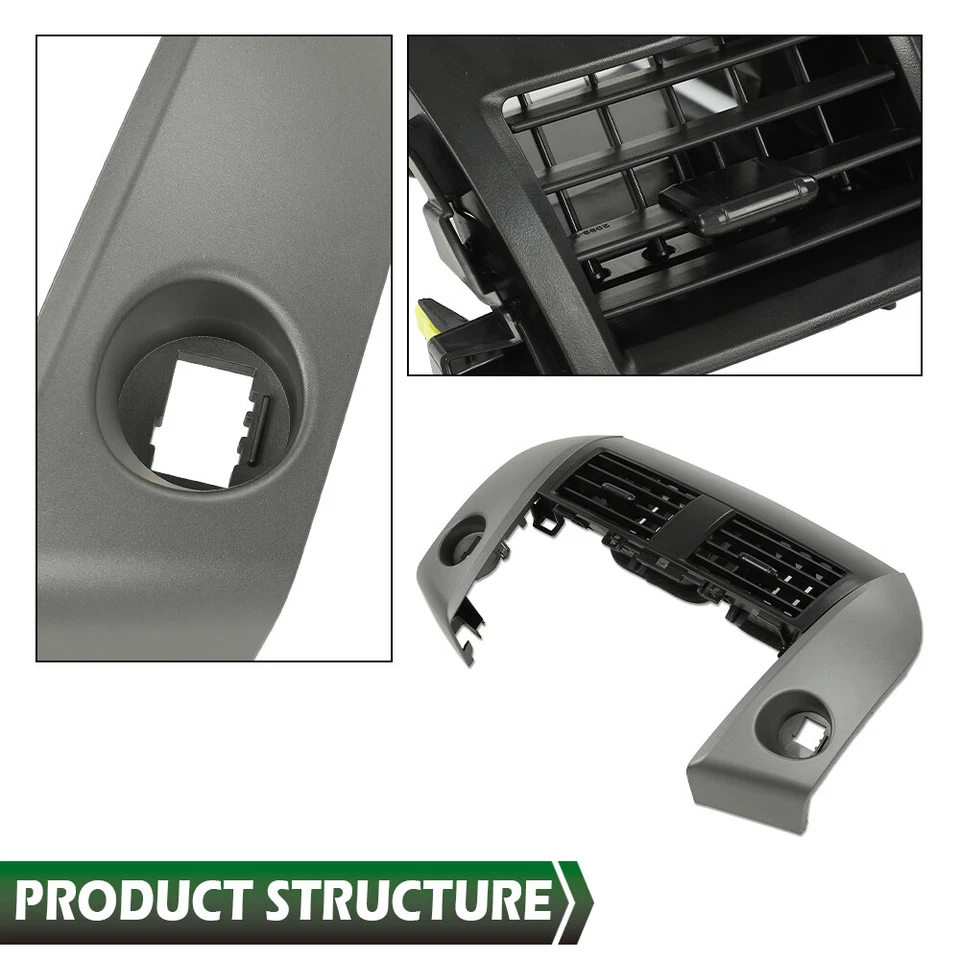 Fit For 2006-2012 Toyota RAV4 Center Dash A/C Vents Panel Trim Bezel 55663-42020 Foto 4 de 4