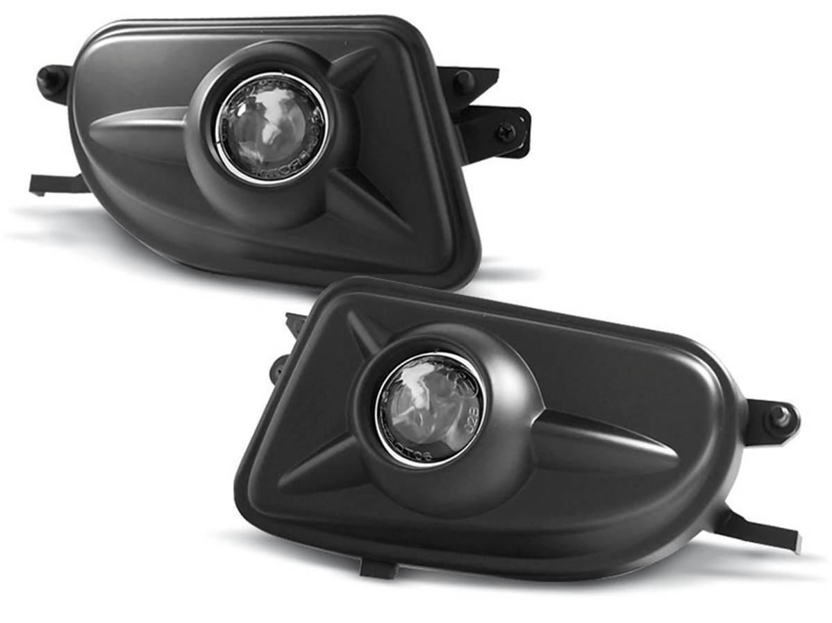 Phares antibrouillard Mercedes SLK R170 étanches - Optiques sombres anti-condensation