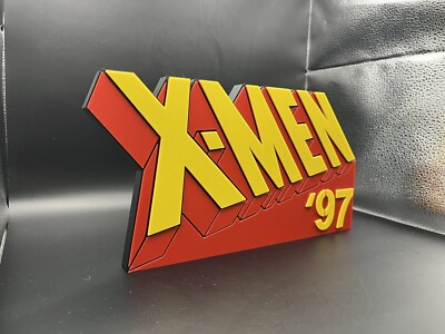 X-Men 97 Logo Sign Display | 3D Wall Desk Shelf Art | eBay