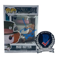 Johnny Depp Signed Auto Mad Hatter Funko Pop 177 Beckett BAS Alice In Wonderland
