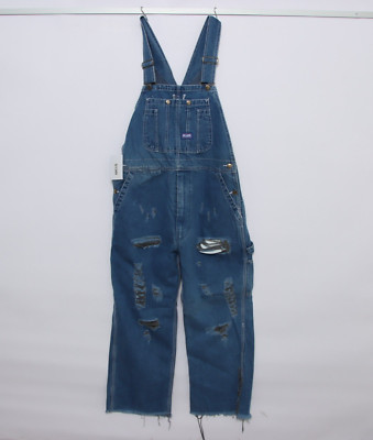 Big Smith Salopette Jeans Denim Herren L W36 L32 Gebraucht