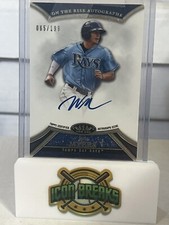 2013 Topps Tier One On the Rise Auto /199 Wil Myers #ORA-WM2 Rays RC BoxH