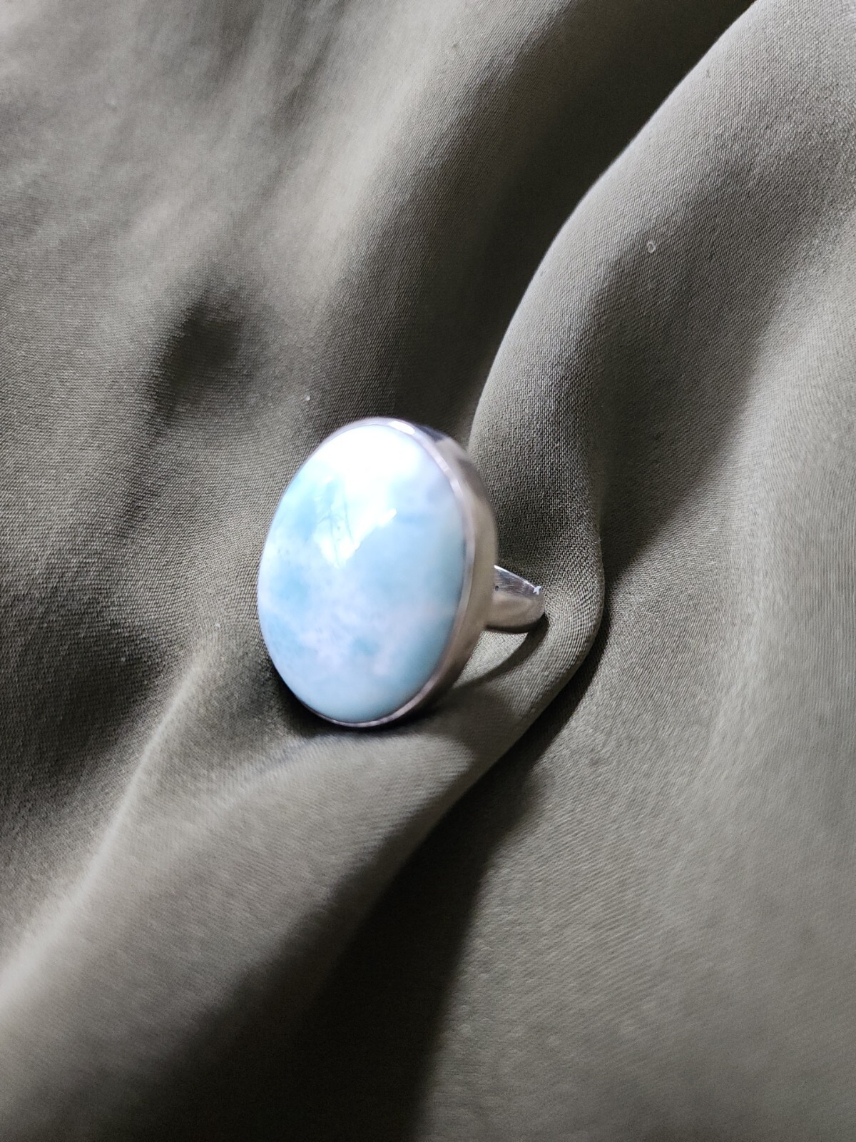 larimar ring size 8 - image 1
