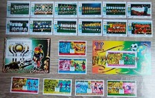 Bonito lote de sellos Mundial Argentina 1978 estampados.