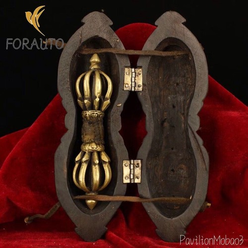 Chinese Antique Tibetan Buddhism handmade Vajra Instrument + box R | eBay