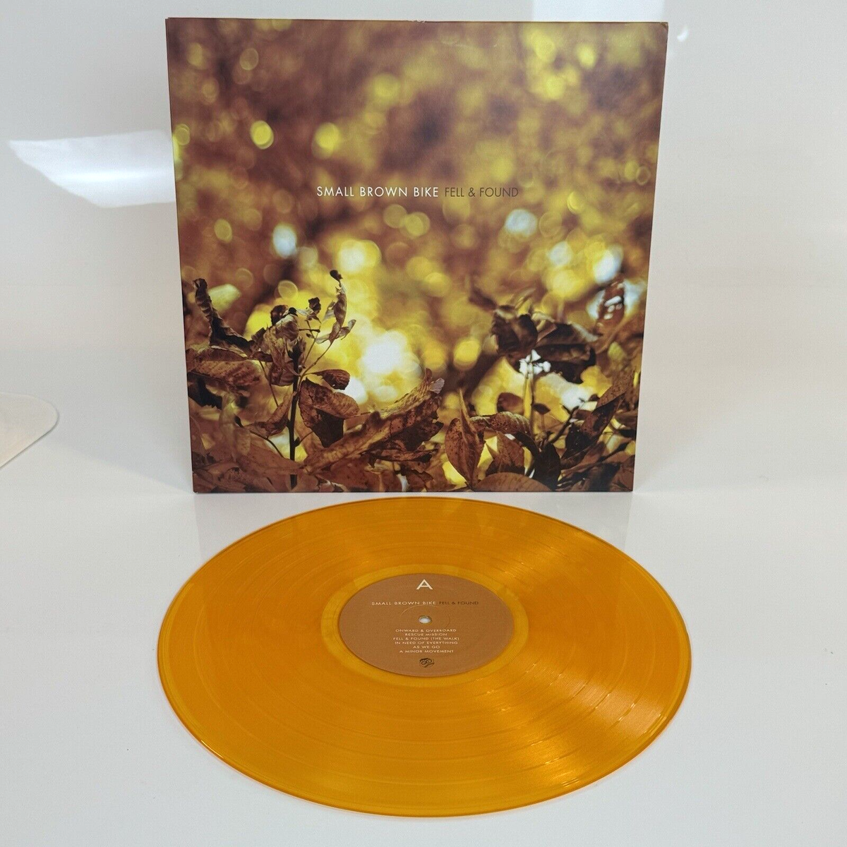 Small Brown Bike Fell & Found LP 1st Pressing No Idea Record Gold