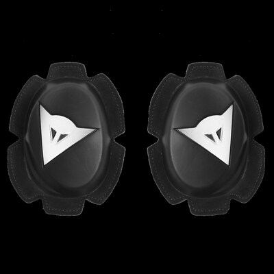Dainese Knee Slider Pista Knieschleifer schwarz weiß