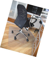 Prosource 47 X 35 Clear Multitask Polycarbonate Office Chair Floor Mat For Har Prosource 47 X 35 Clear Multitask Polycarbonate Office Chair Floor Mat For Har
