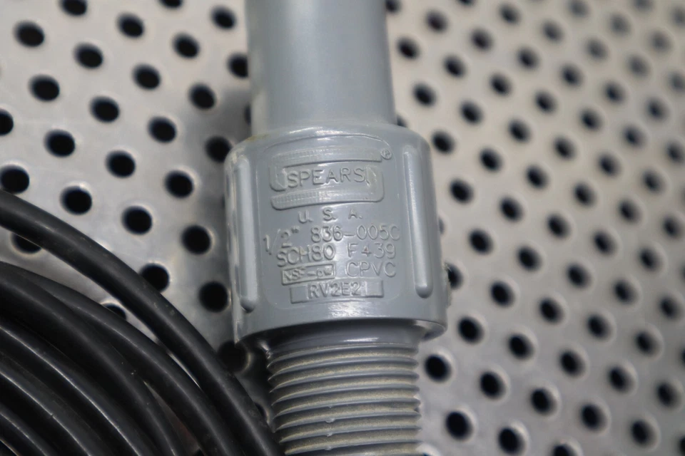 SPEARS 1/2" 836-005C SCH80 F439 CPVC Fitting & Cable New Old Stock See All Pics - Image 3 of 4