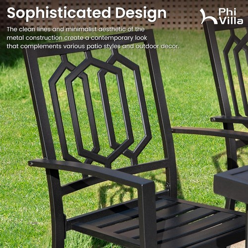 Gartengarnitur Sitzgruppe Gartenmöbel Set Garnitur Gartenset 5-teilig Stapelbare - Bild 6 von 9