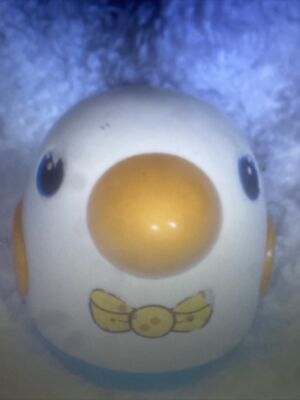 Vintage Playskool Weeble Wobble Roku Poly Chime Bird Baby toy 
