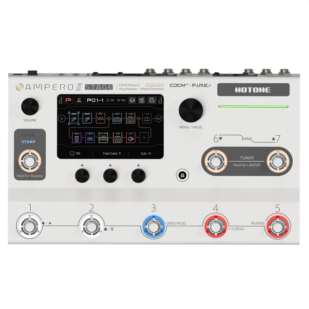 hotone ampero Ⅱ stage 【USED】 Ampero II Stage – Hotone Audio