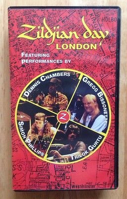 動作確認済 ジルジャンディ ロンドン VHS ドラム ジルジャンディ ロンドン VHS ドラム 1993 ZILDJIAN DAY LONDON
