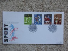 1980 SPORTING ANNIVERSARIES GPO FIRST DAY COVER,CENTURY OF TESTS,ENGLAND v AUSTR